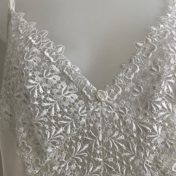 Marks & Spencer Dainty Satin Nightgown SMALL 34” Bust - Picture 4 of 4